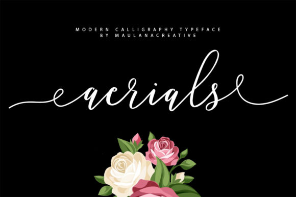 Aerials: A Script Font for Editorial Elegance