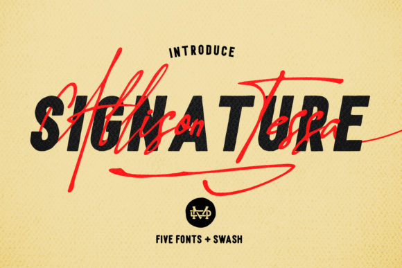 Allison Tessa Font for Small Business Branding