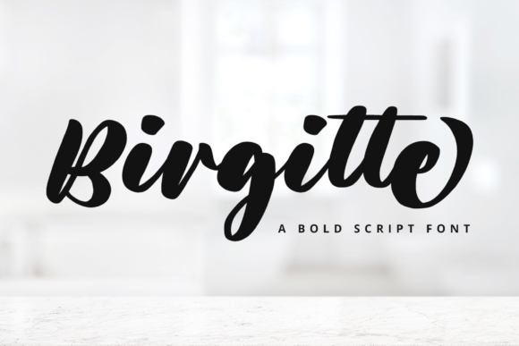 Birgitte: A Handwritten Font for Authentic Branding