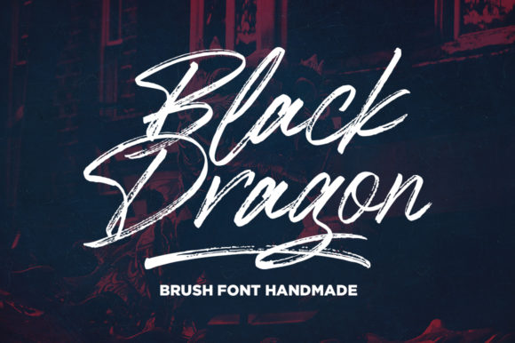Black Dragon Font: A Bold Script for Campaigns