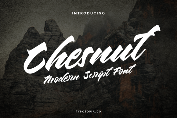 Chesnut: A Handwritten Font for Makers