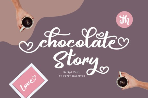 Chocolate Story Font for Elegant Branding
