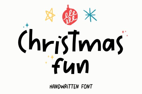 Christmas Fun Font: A Playful Typeface for Festive Branding