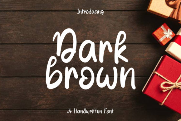 Dark Brown Font: Elevating Brand Identity with Elegance