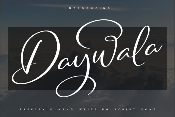 Daywala: A Script Font for Makers