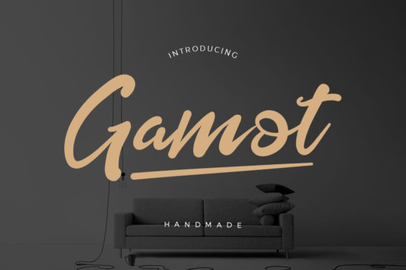 Gamot: A Handwritten Font for Editorial Warmth