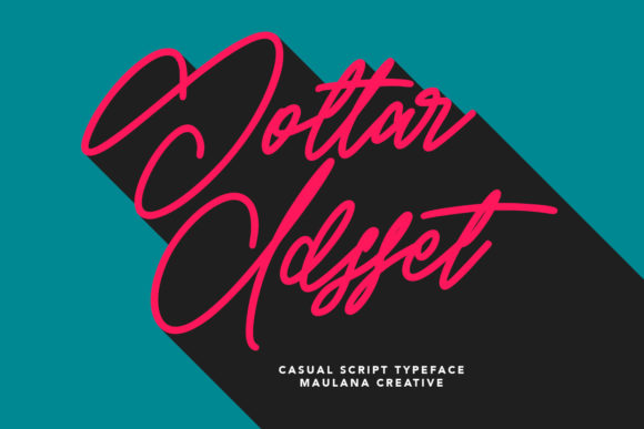 Gottar Adsset: A Handwritten Font for Campaigns