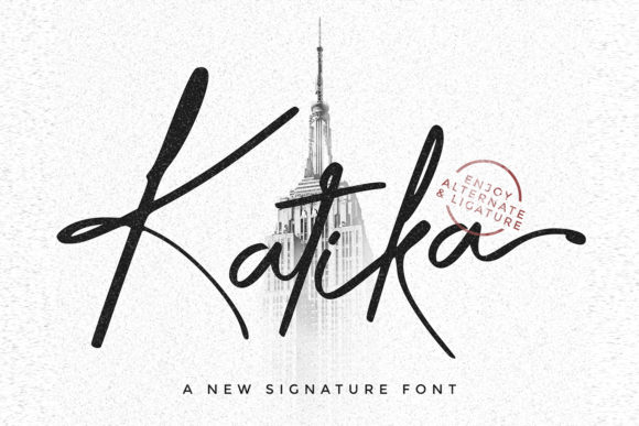 Katika: A Sweet Script Font for Modern Web Design