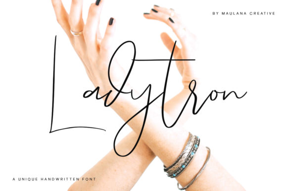 Ladytron Font Review: Authentic Script for Branding