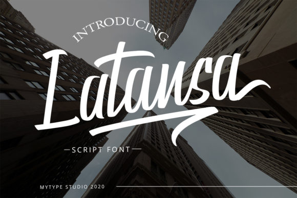 Latansa Typeface Review: Bold Script for Branding
