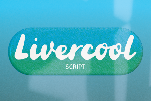 Livercool Font: A Playful Typeface for Branding