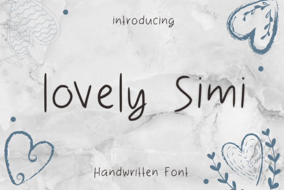 Lovely Simi: A Dainty Handwritten Font for Web Design