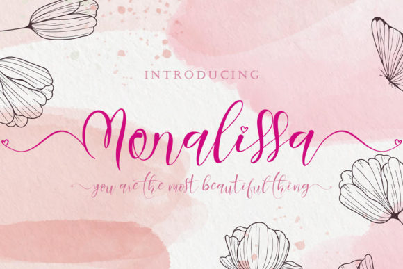 Monalissa: The Elegant Script Font for Modern Campaigns
