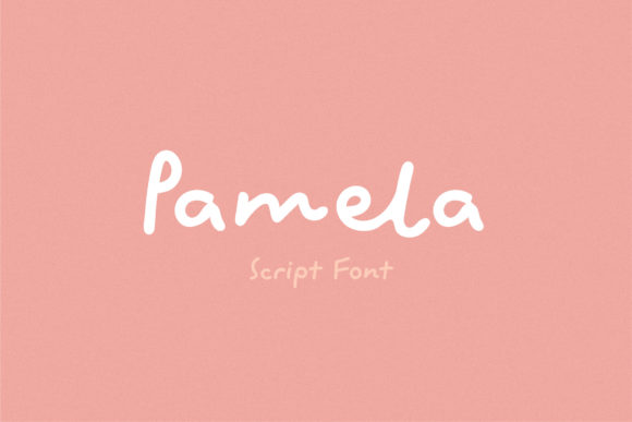 Pamela: A Modern Handwritten Typeface for Editorial Design