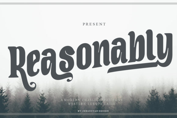 Reasonably Font: A Modern Handwritten Typeface Review